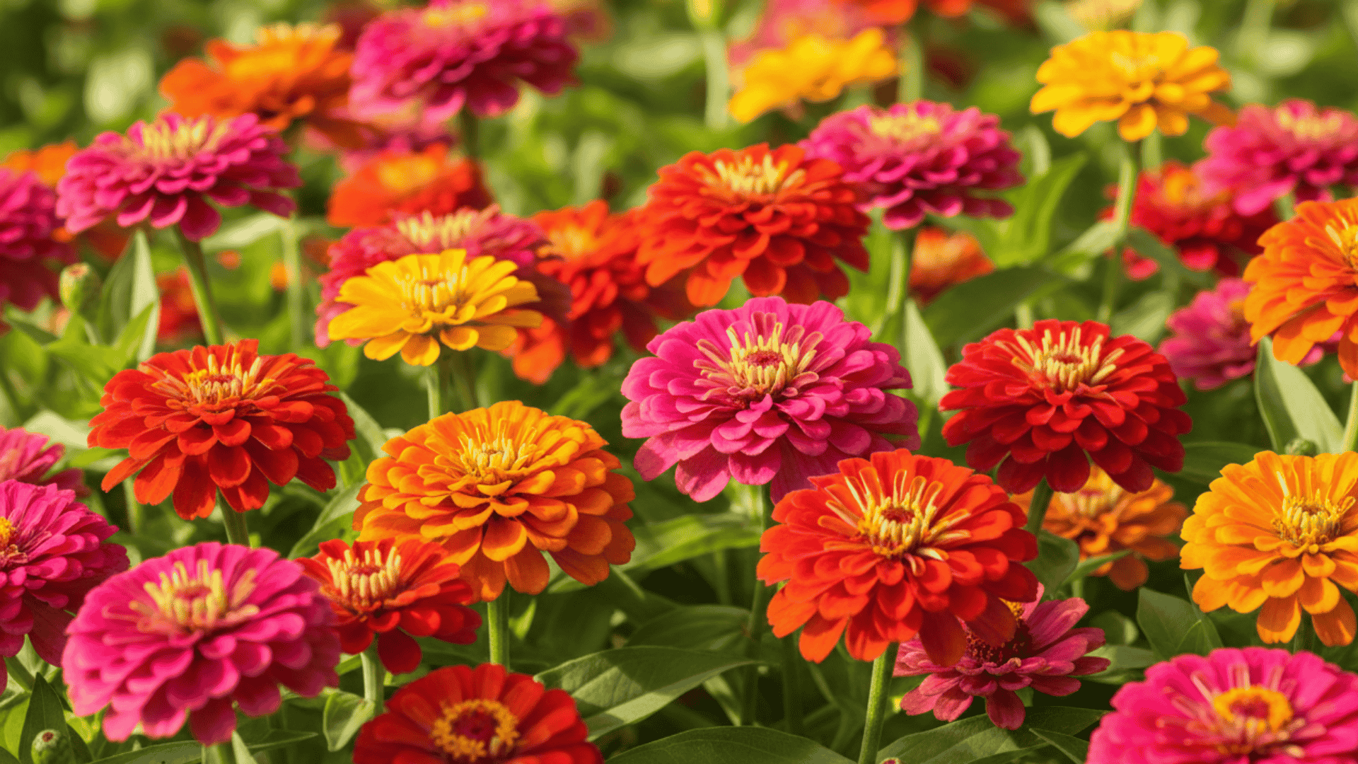 Zinnias