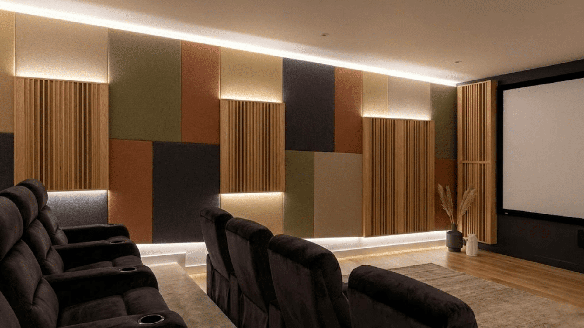 acoustic panels as decor