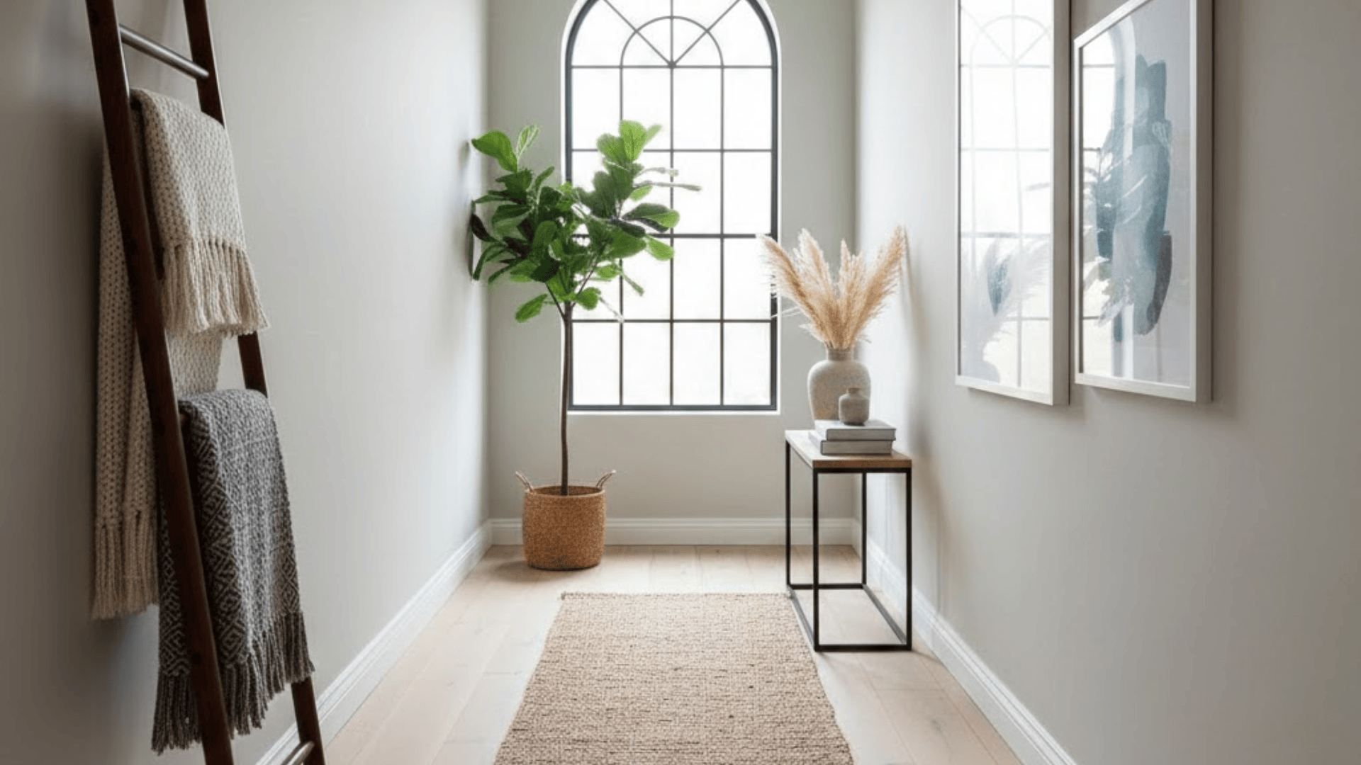 add a decorative ladder