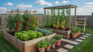 backyard vegetable garden ideas