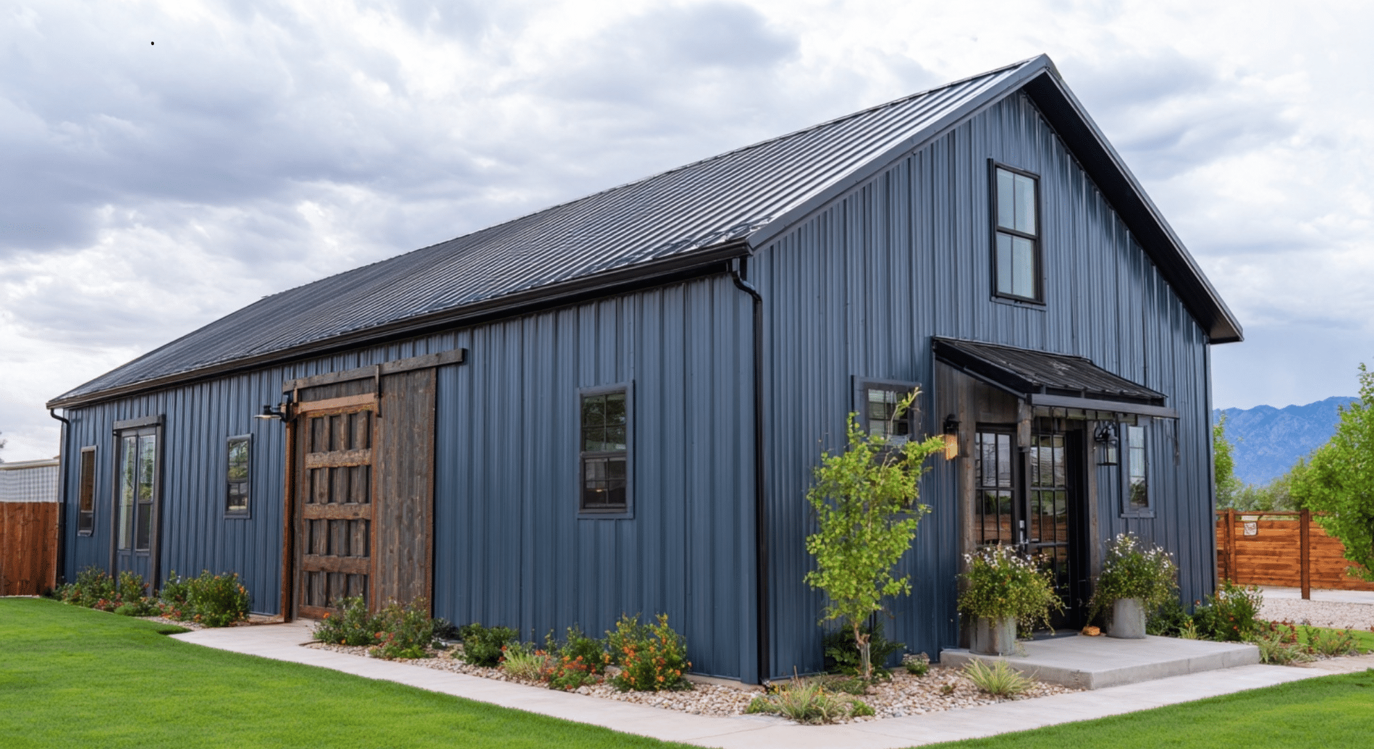 barndominium with basement apartment