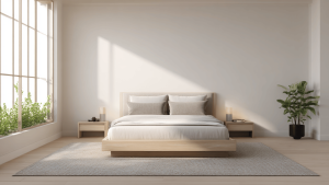 bedroom rug placement guide for the perfect layout