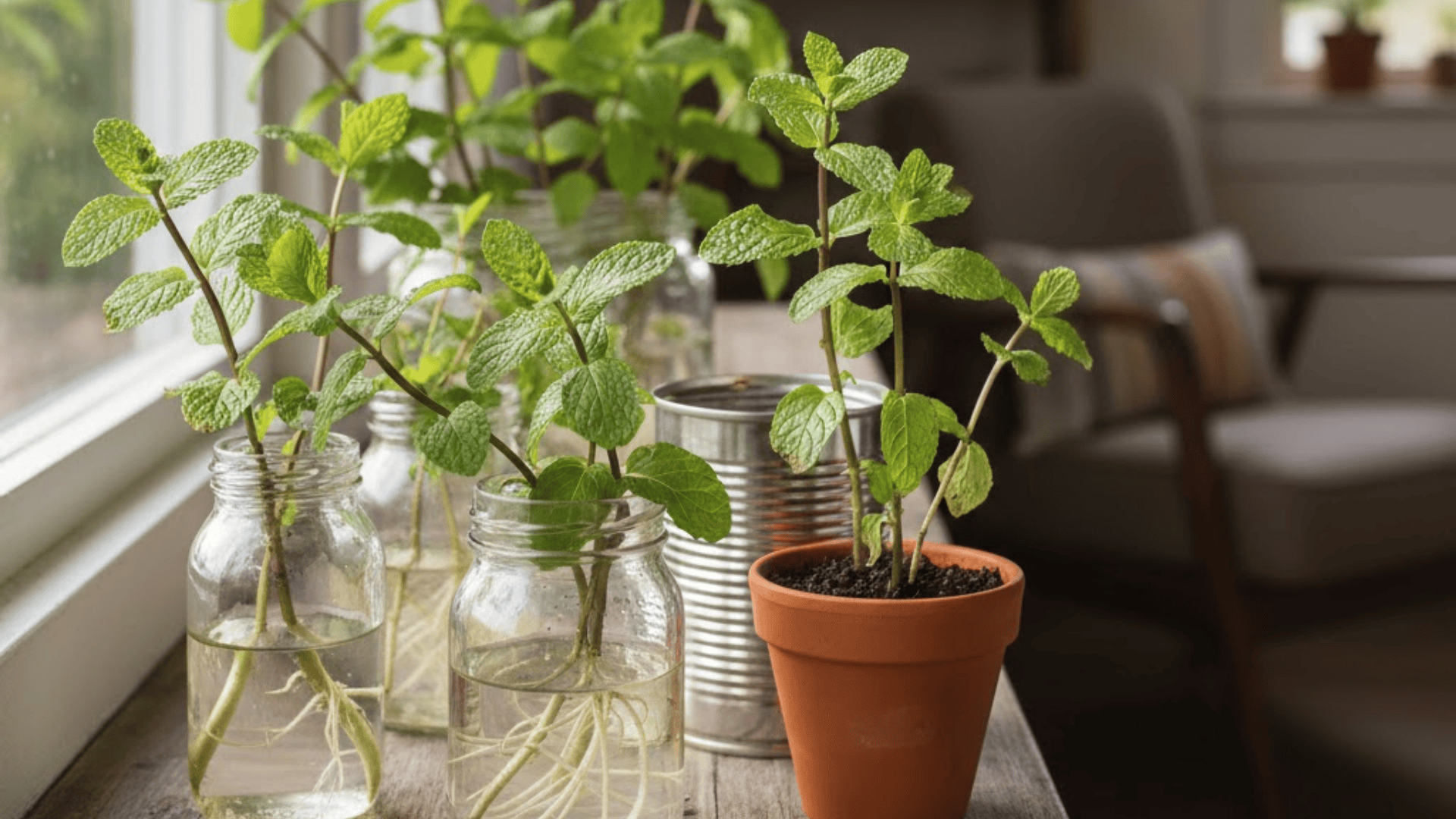 best ways to grow mint indoors