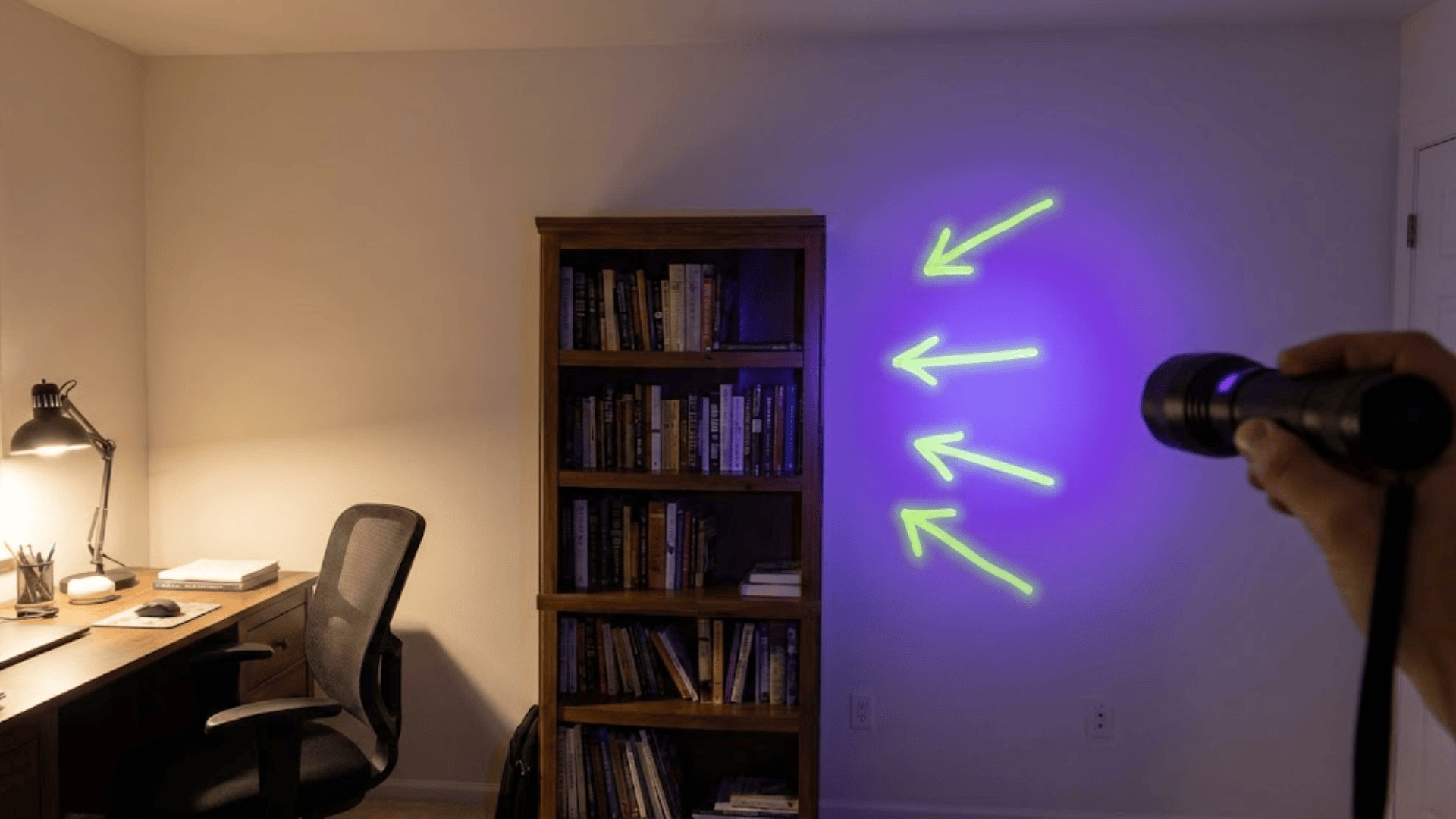 blacklight hidden arrows