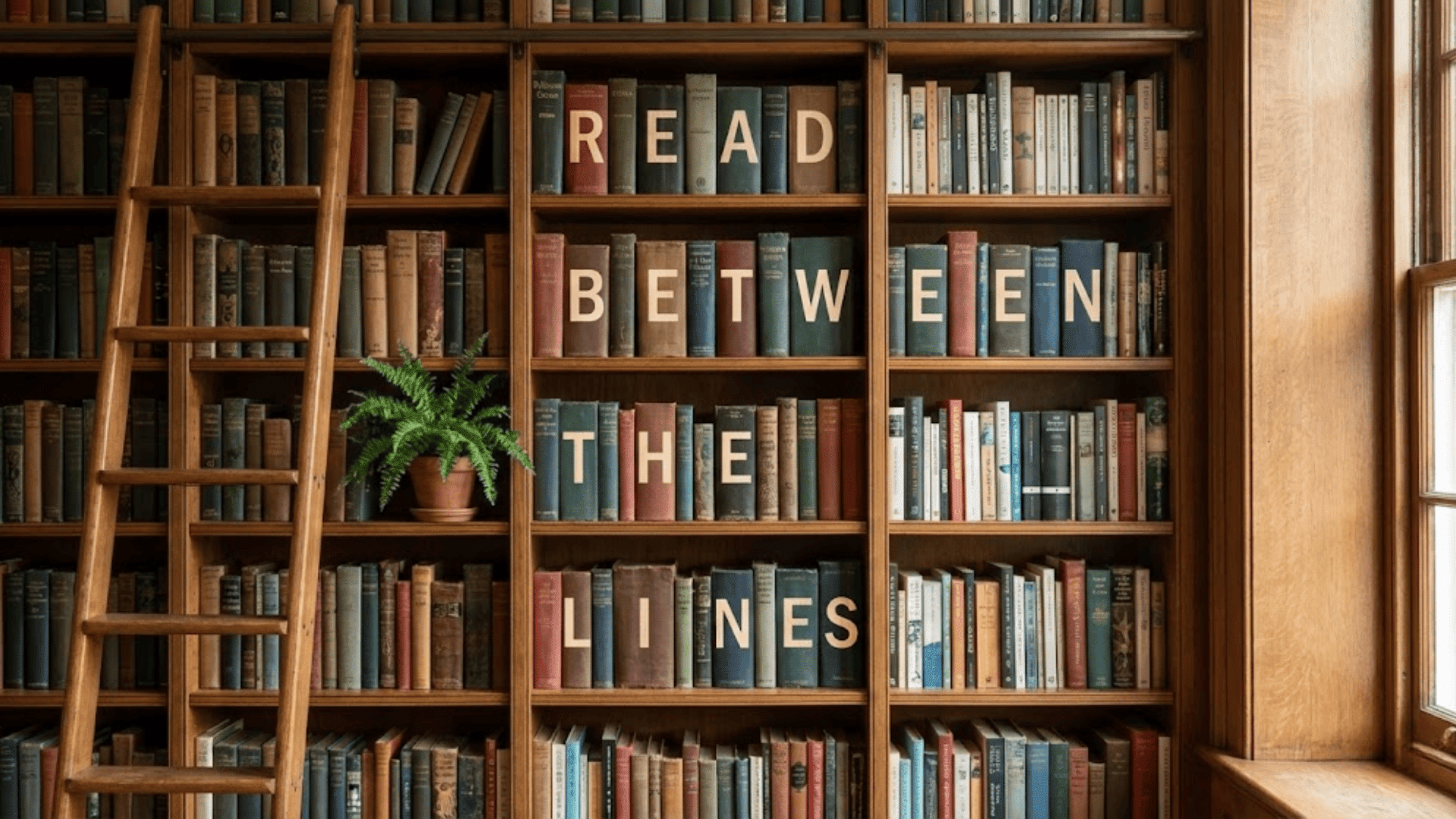 bookshelf title acrostics