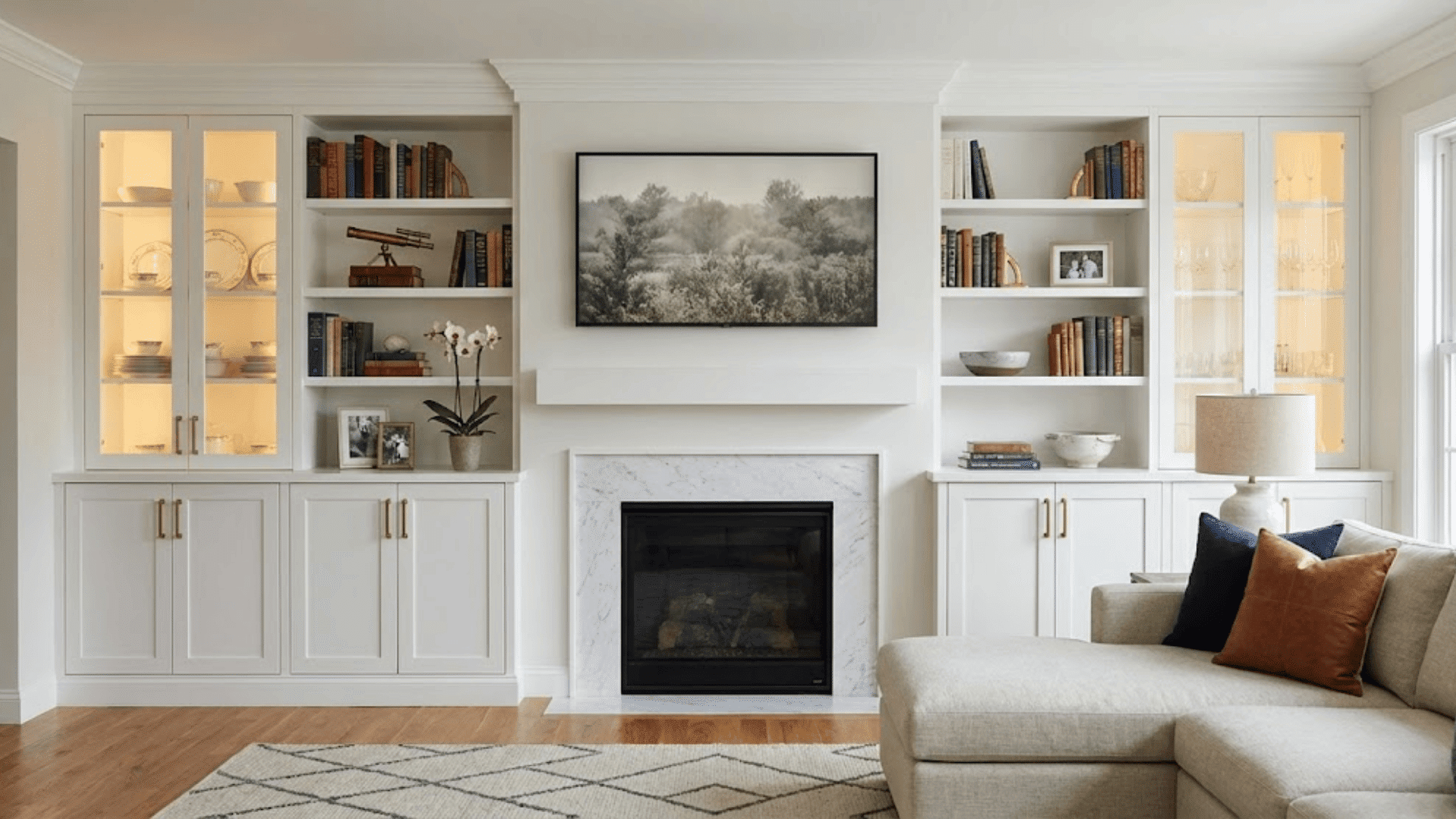 built in cabinets and millwork