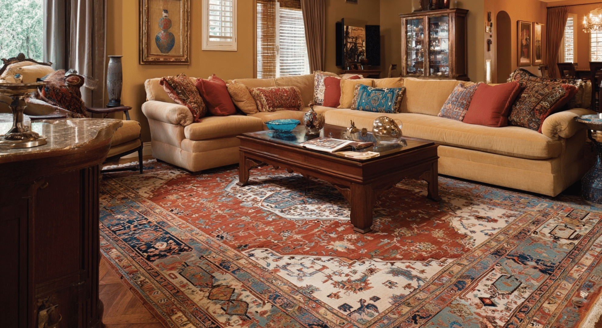 classic area rugs with borders or medallions