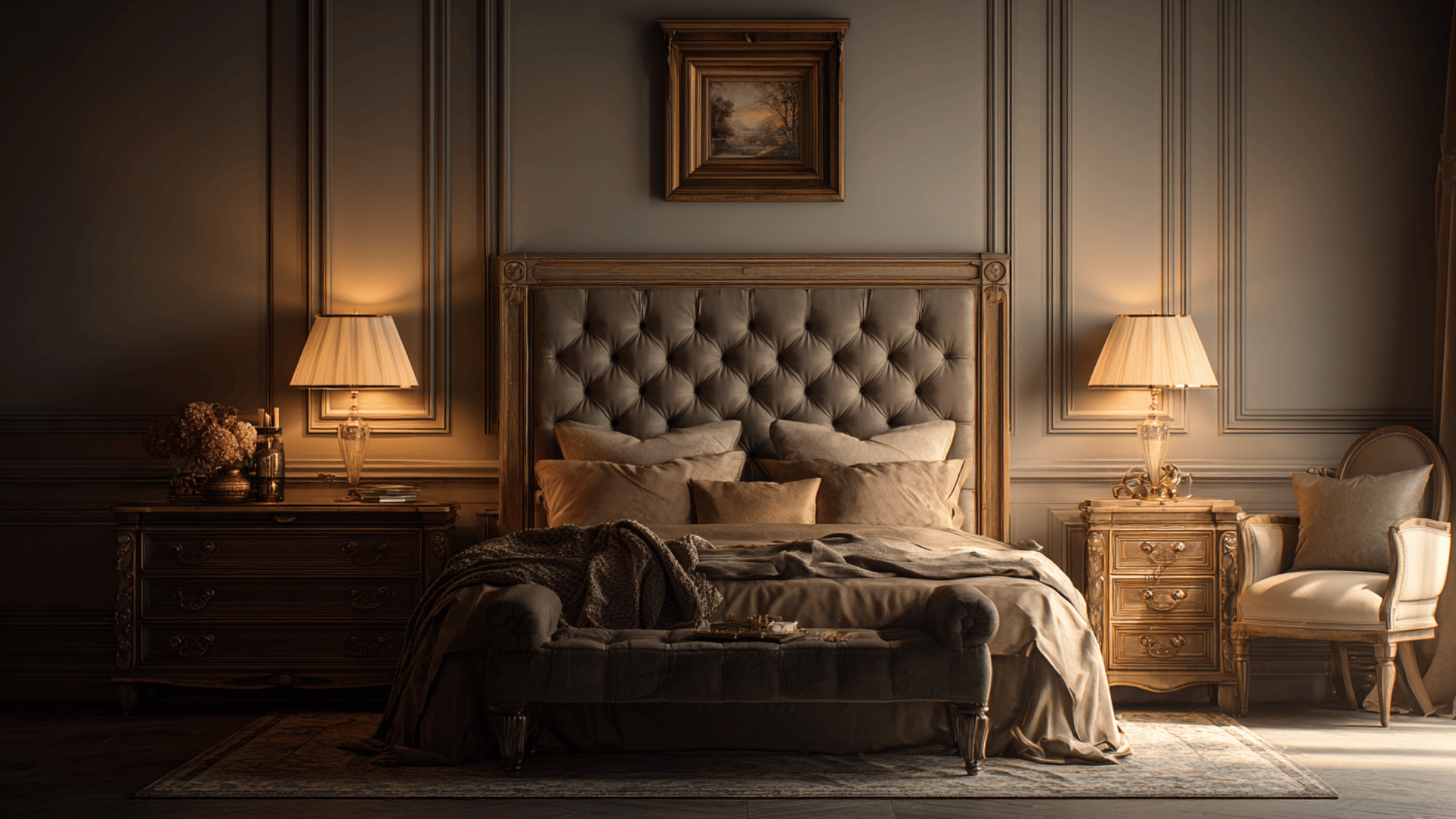 classic luxury bedroom