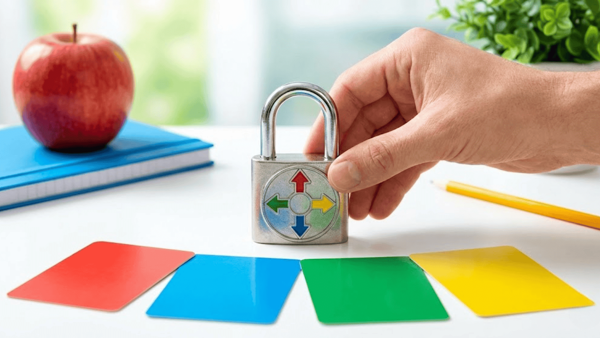 color sequence padlocks
