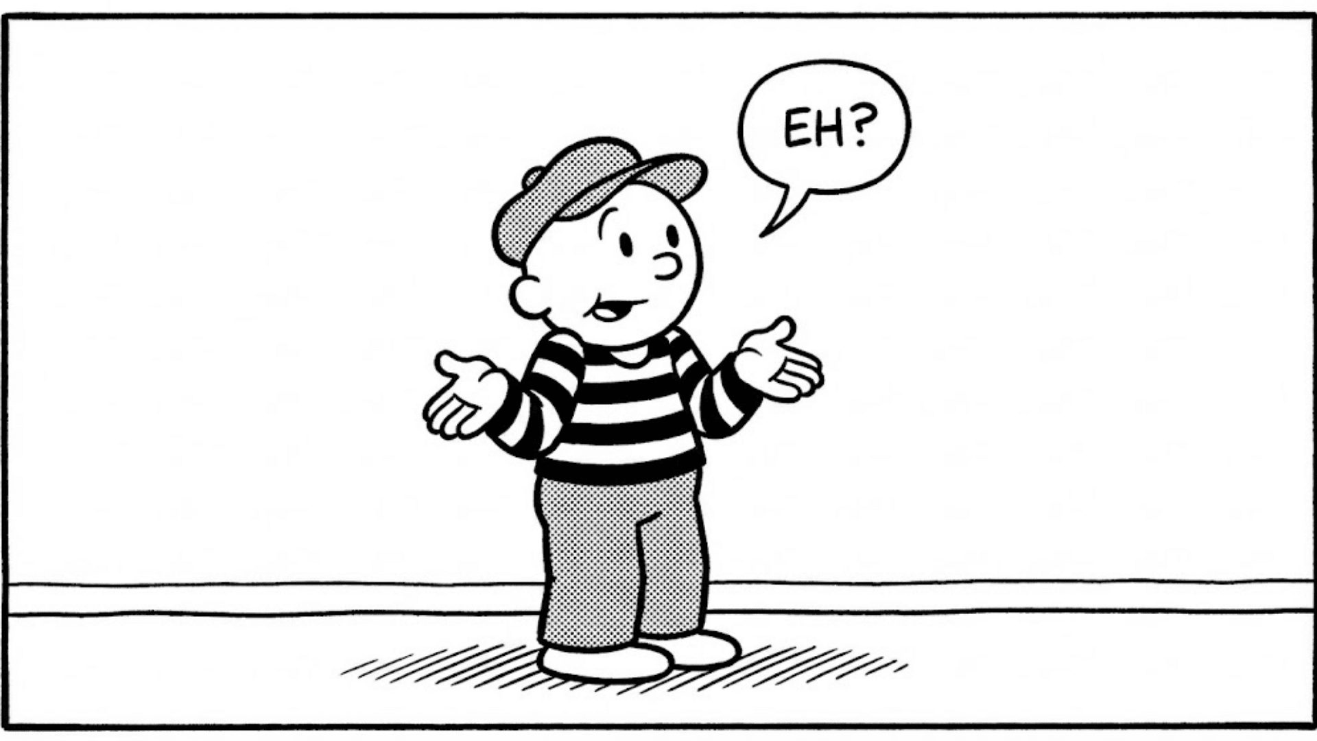 comic strip cartoon style