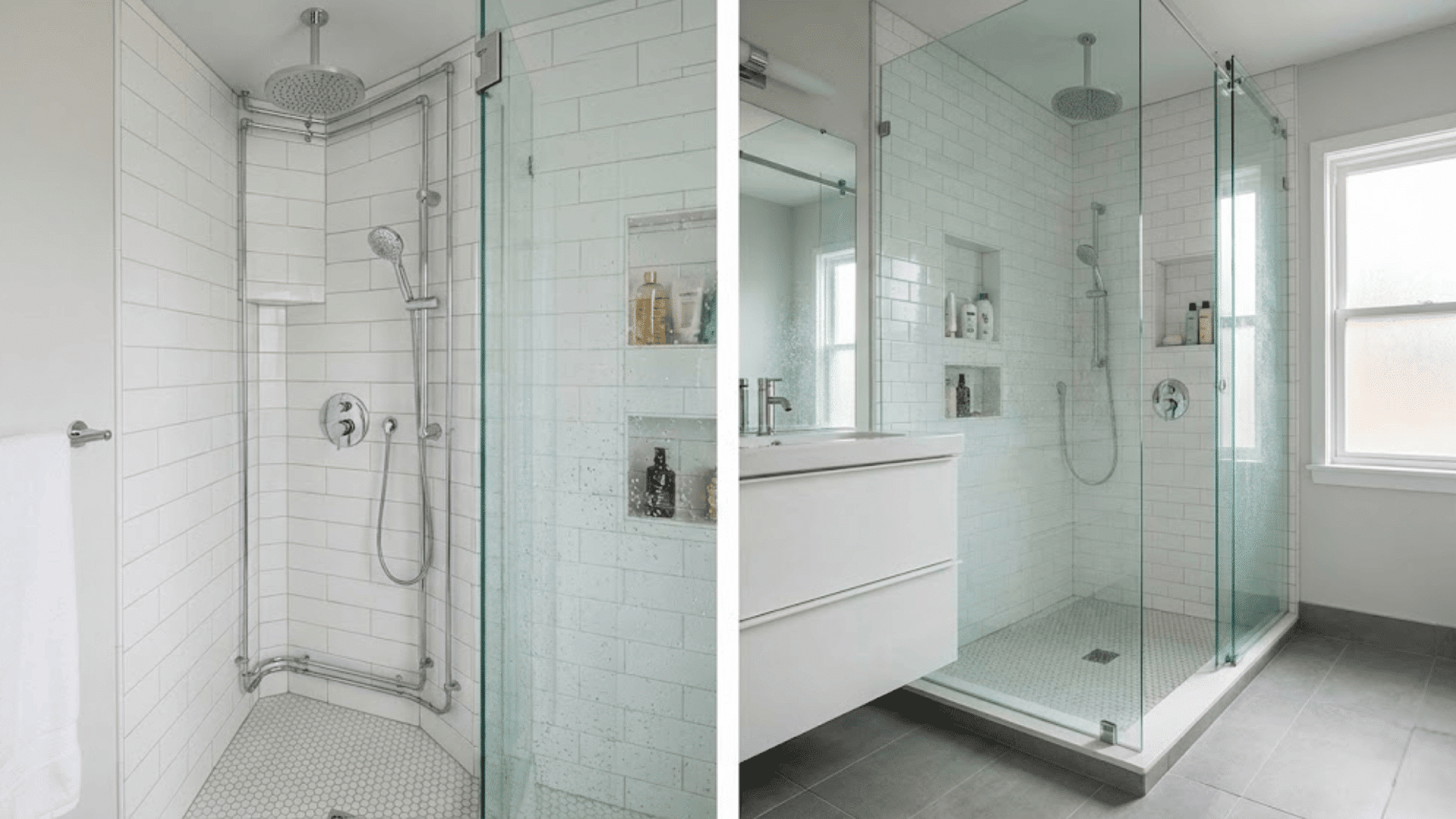 corner shower fixtures