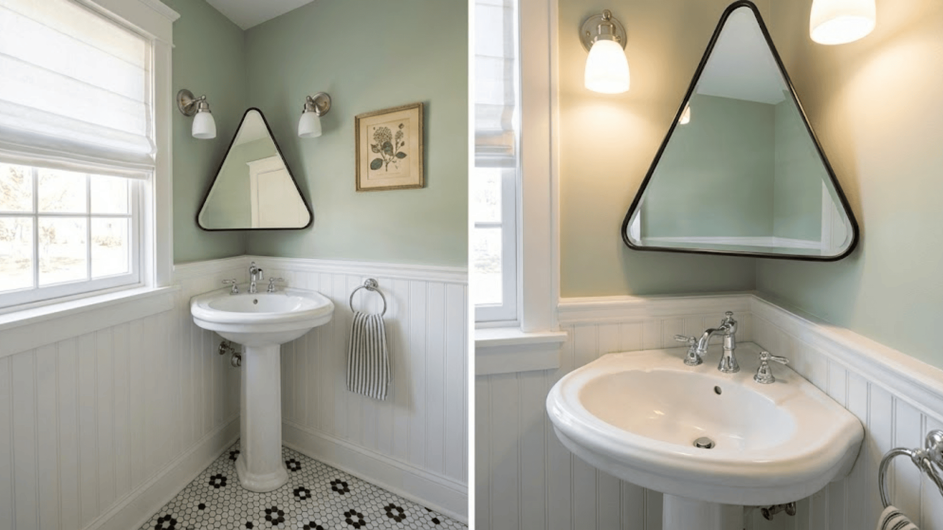 corner sink or vanity