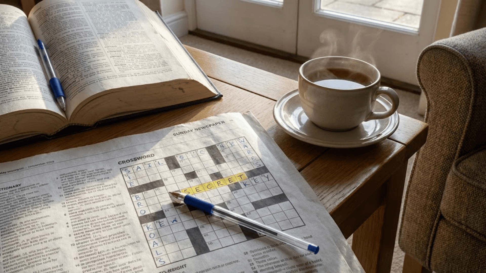 crossword puzzle codes