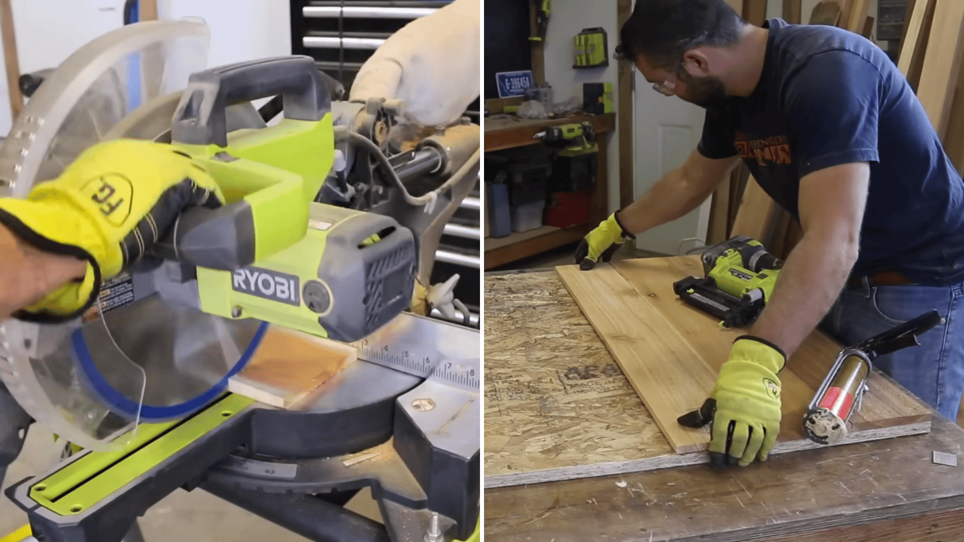 cut and attach the boards