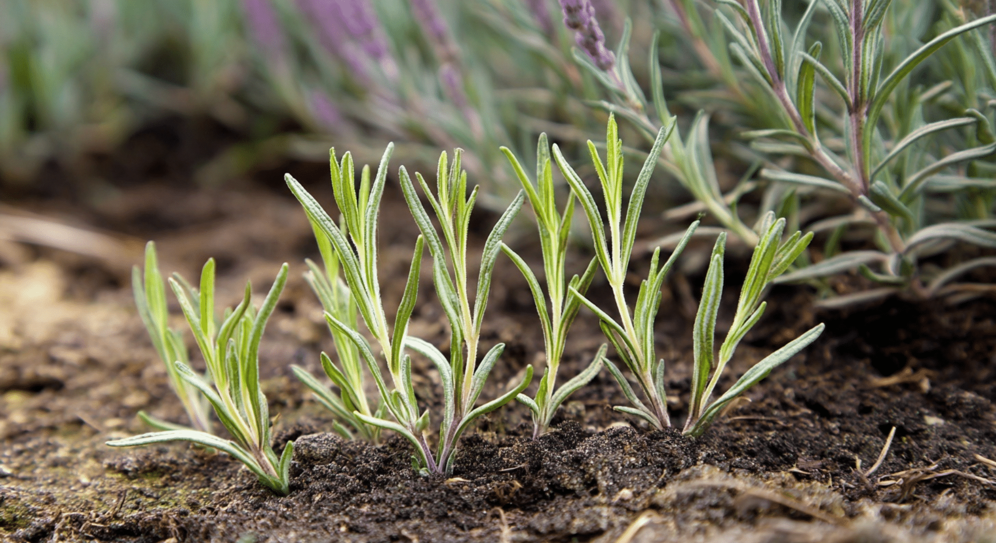 does lavender spread from seed