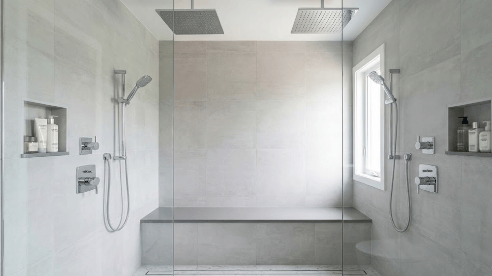 dual shower systems for couples