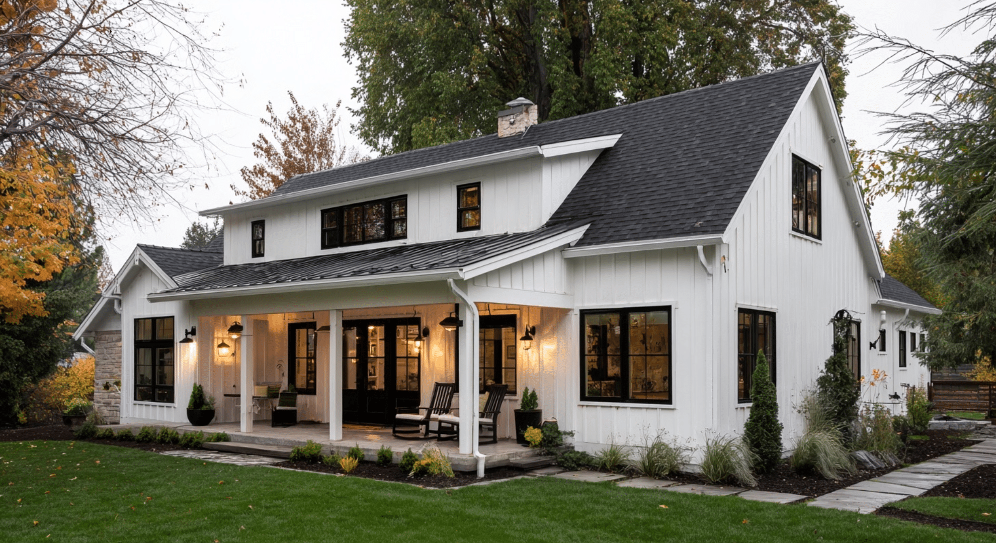farmhouse influenced barn homes
