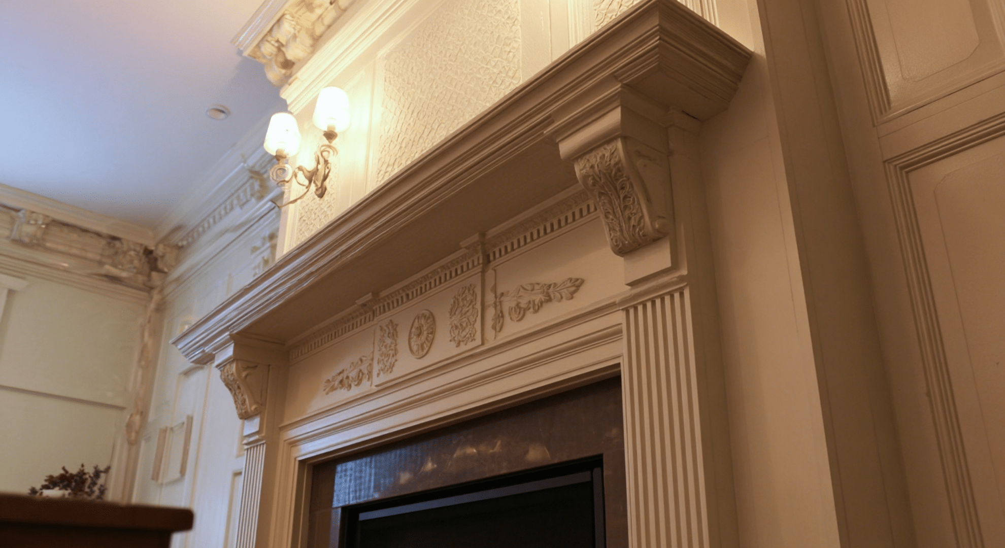 fireplace mantels with traditional profiles