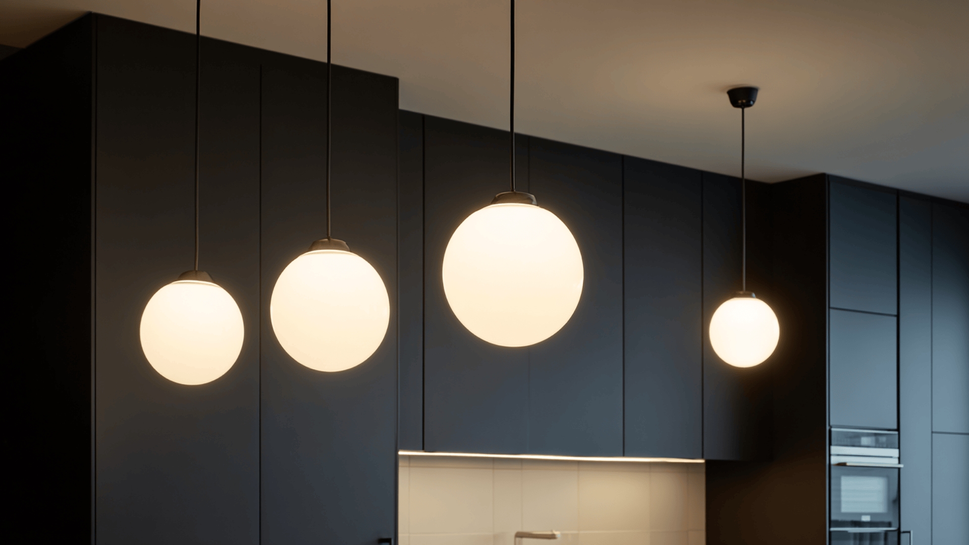 glass globe lighting