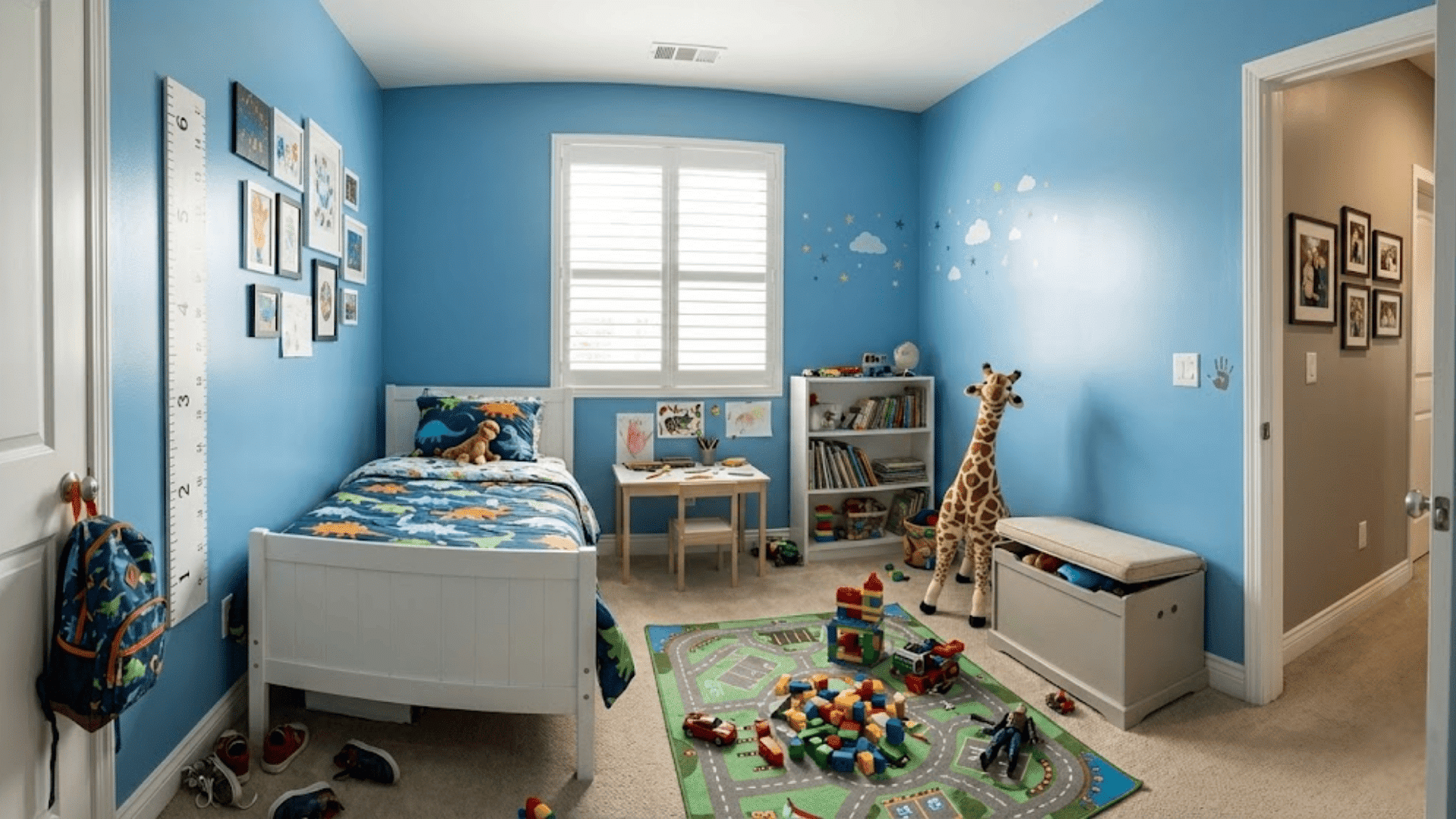hallways kids rooms