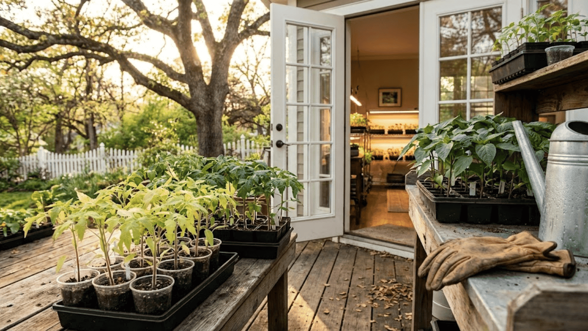 hardening off seedlings