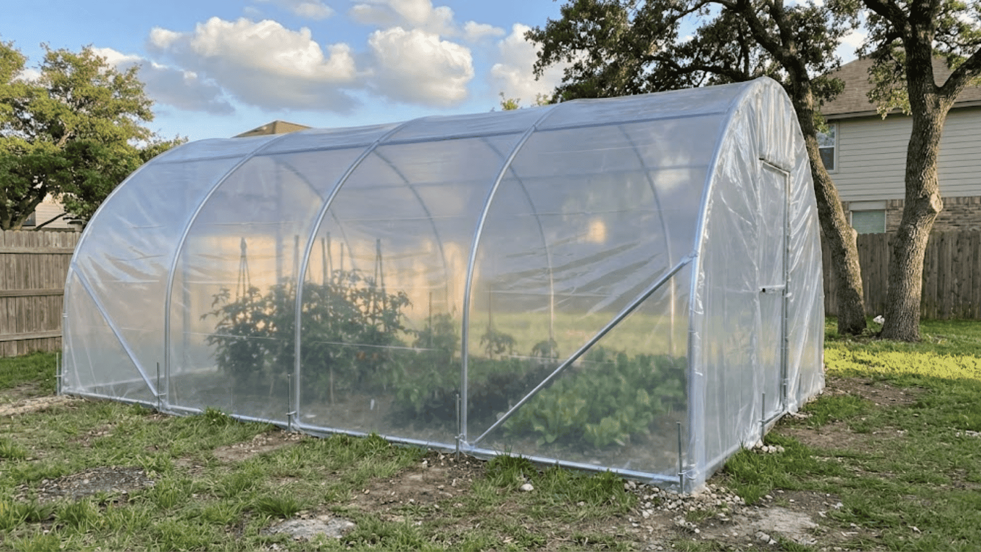 hoop house greenhouse