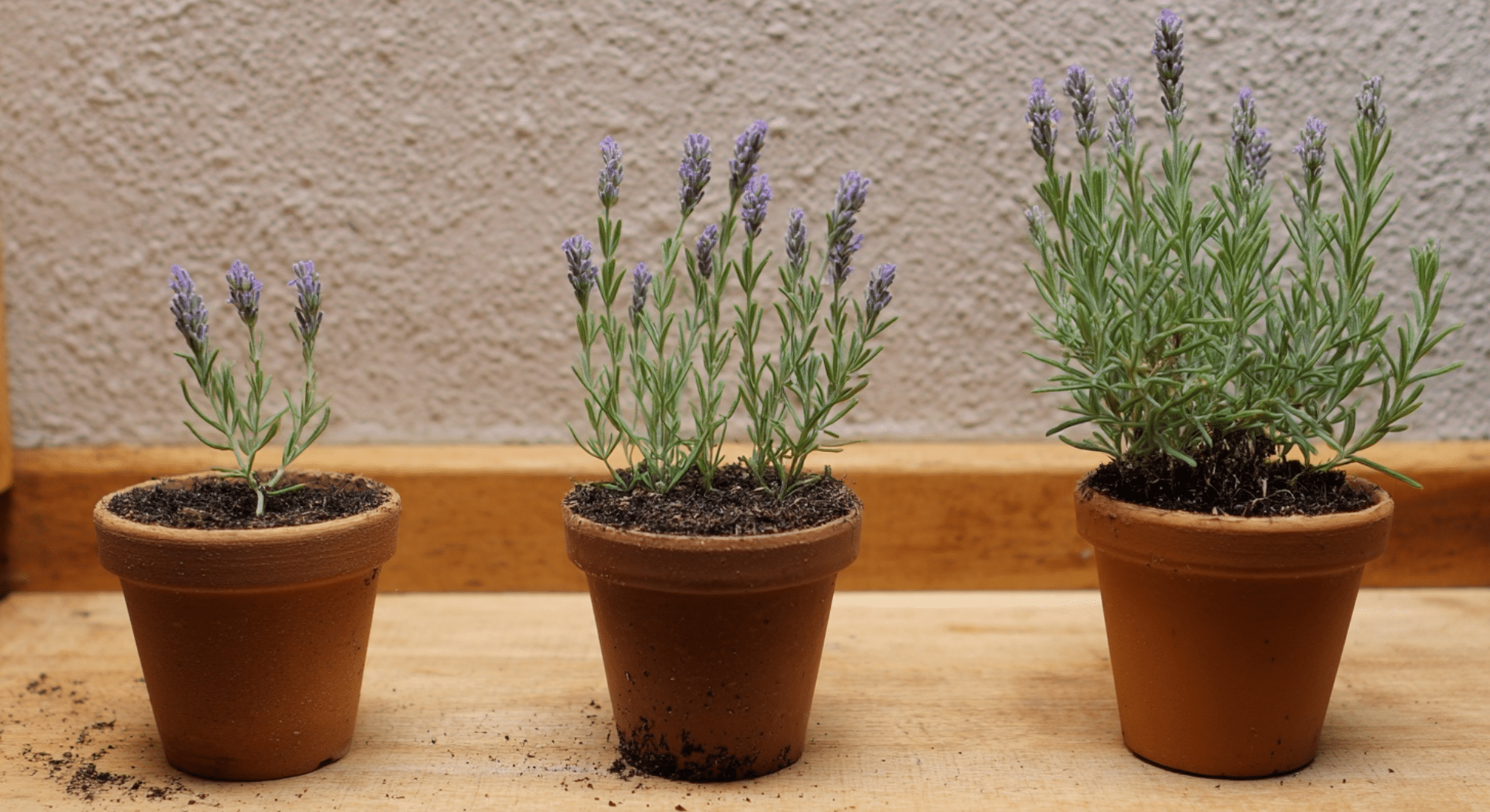 how fast lavender grows and fills space