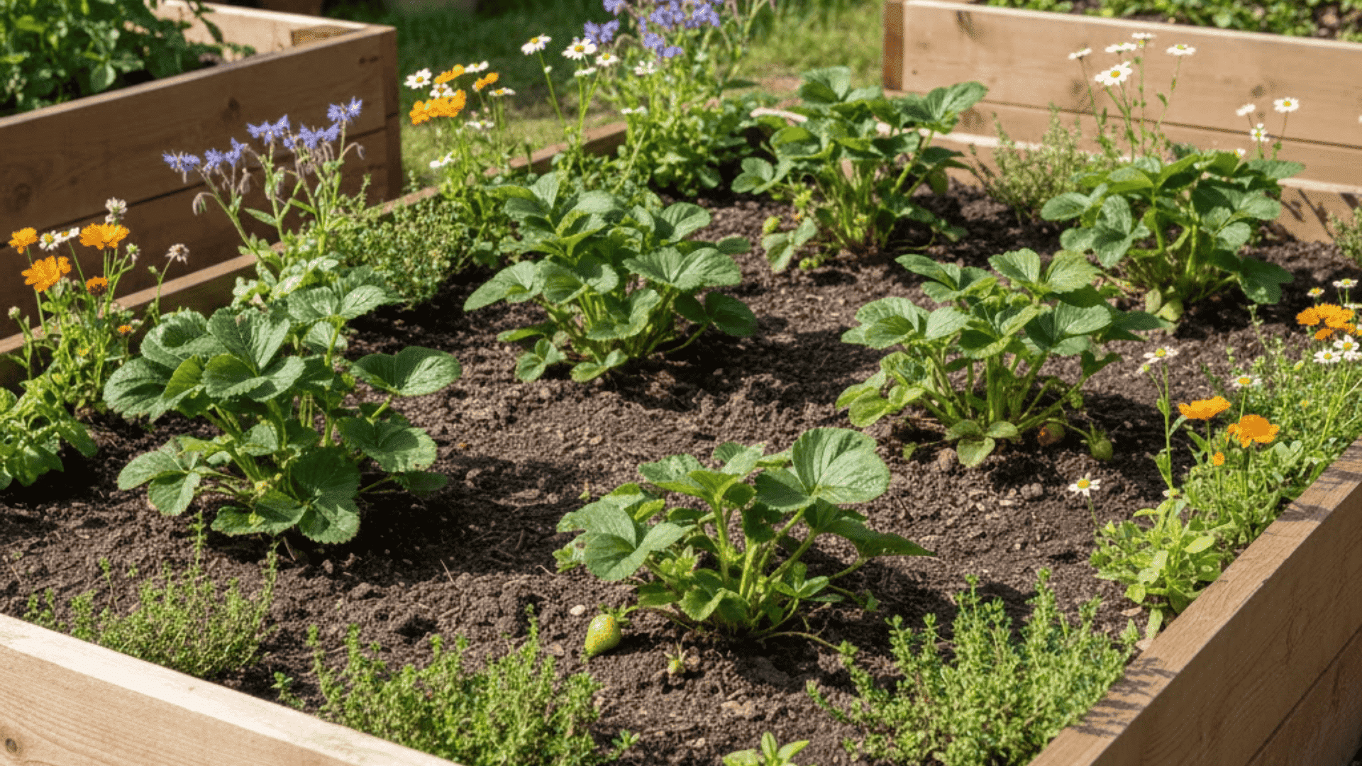 how to arrange companion plants so they actually help