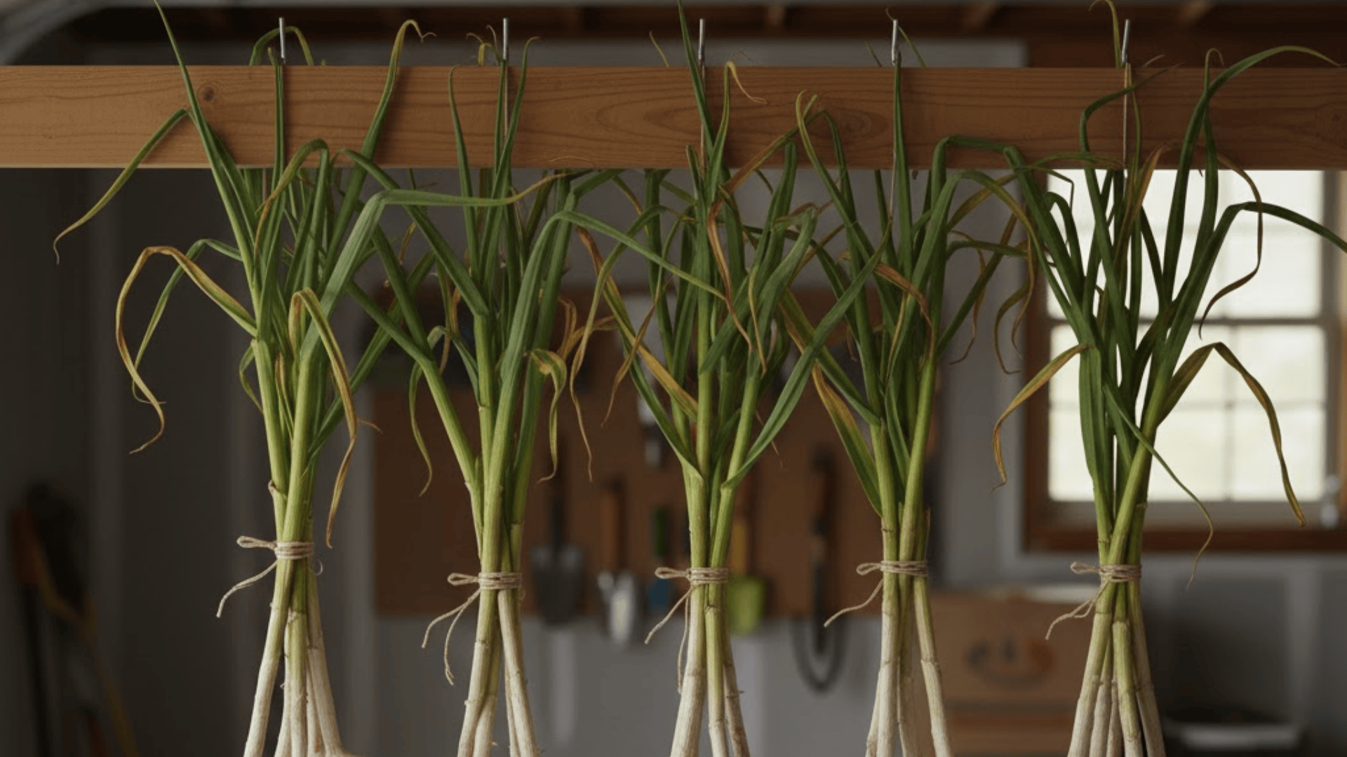 how to cure garlic for long storage