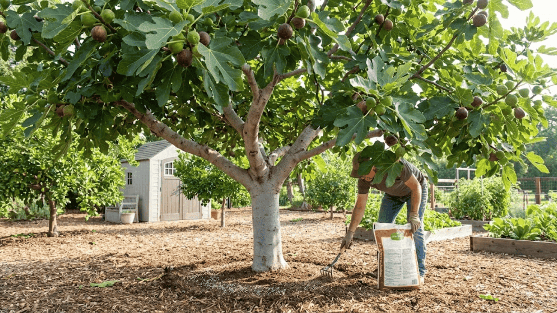 mature fig trees