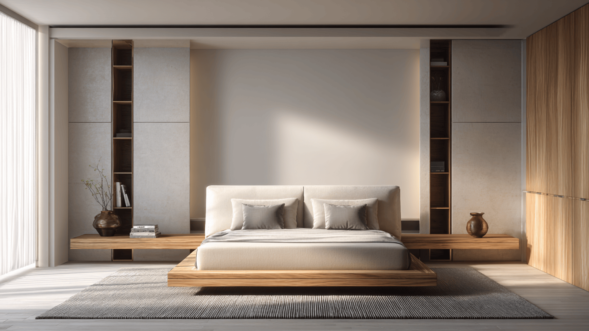 modern luxury bedroom