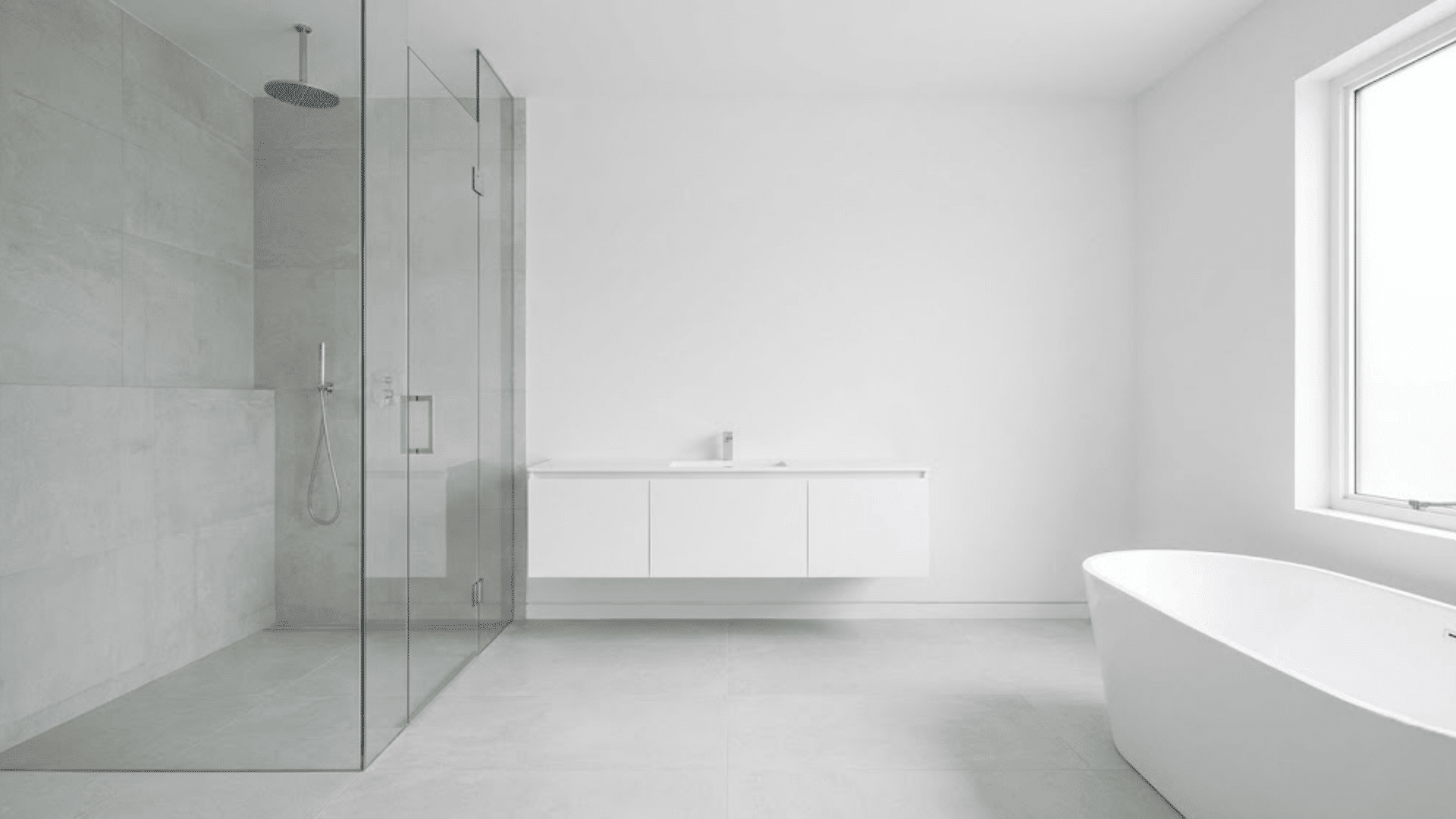 modern minimalist luxury master bathrooms