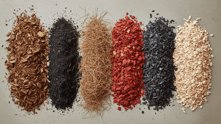 mulch types and colors