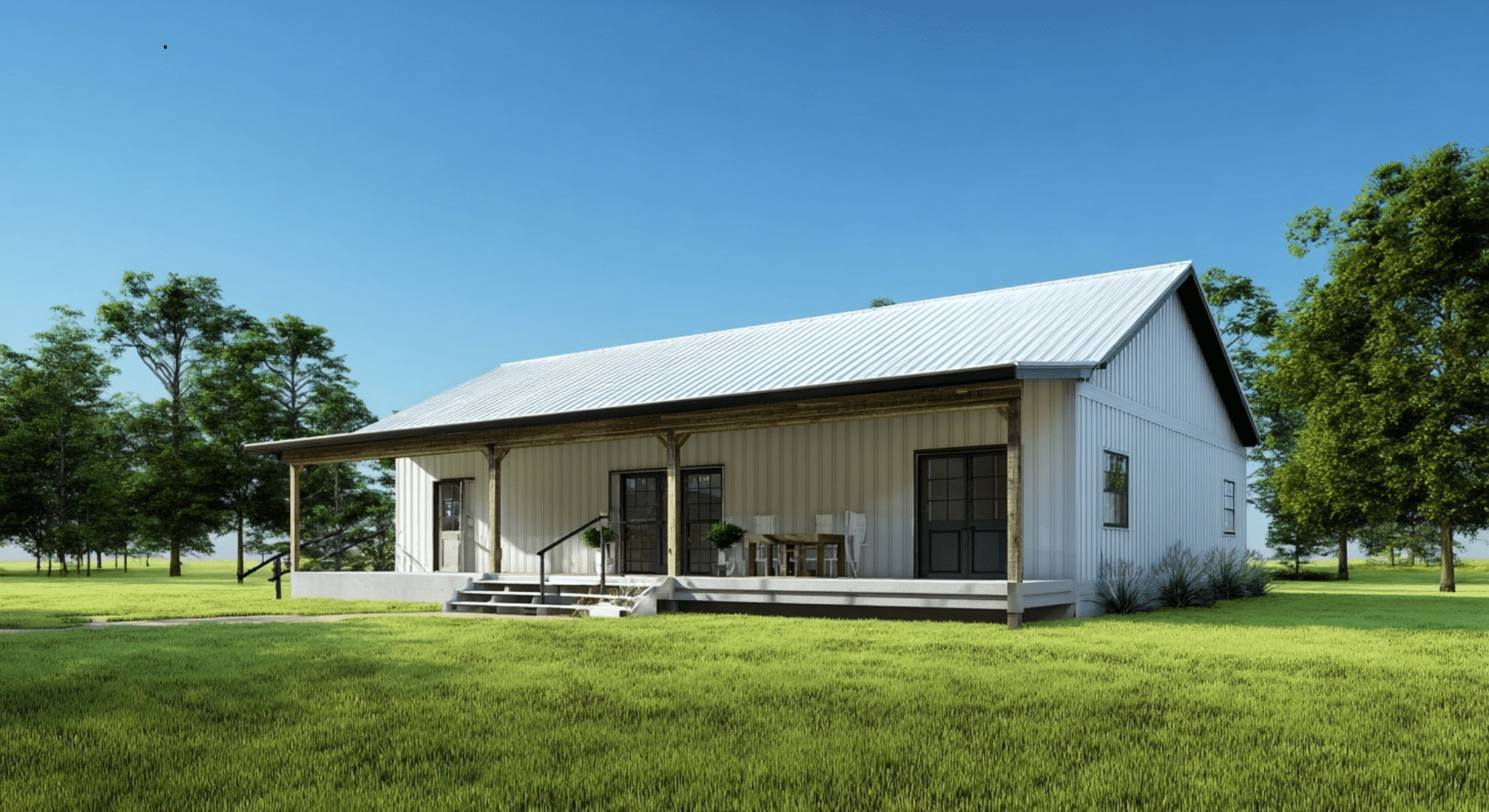 one story home over a full basement