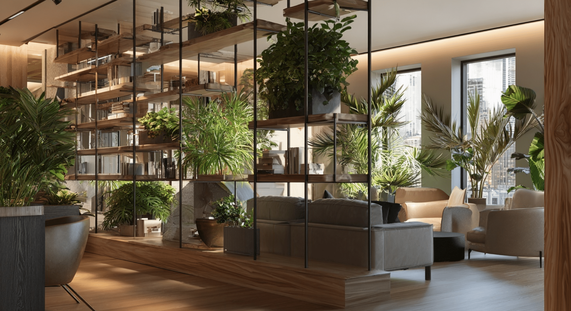 open concept floor plans that still feel private