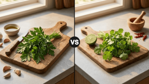 parsley vs cilantro how to tell them apart