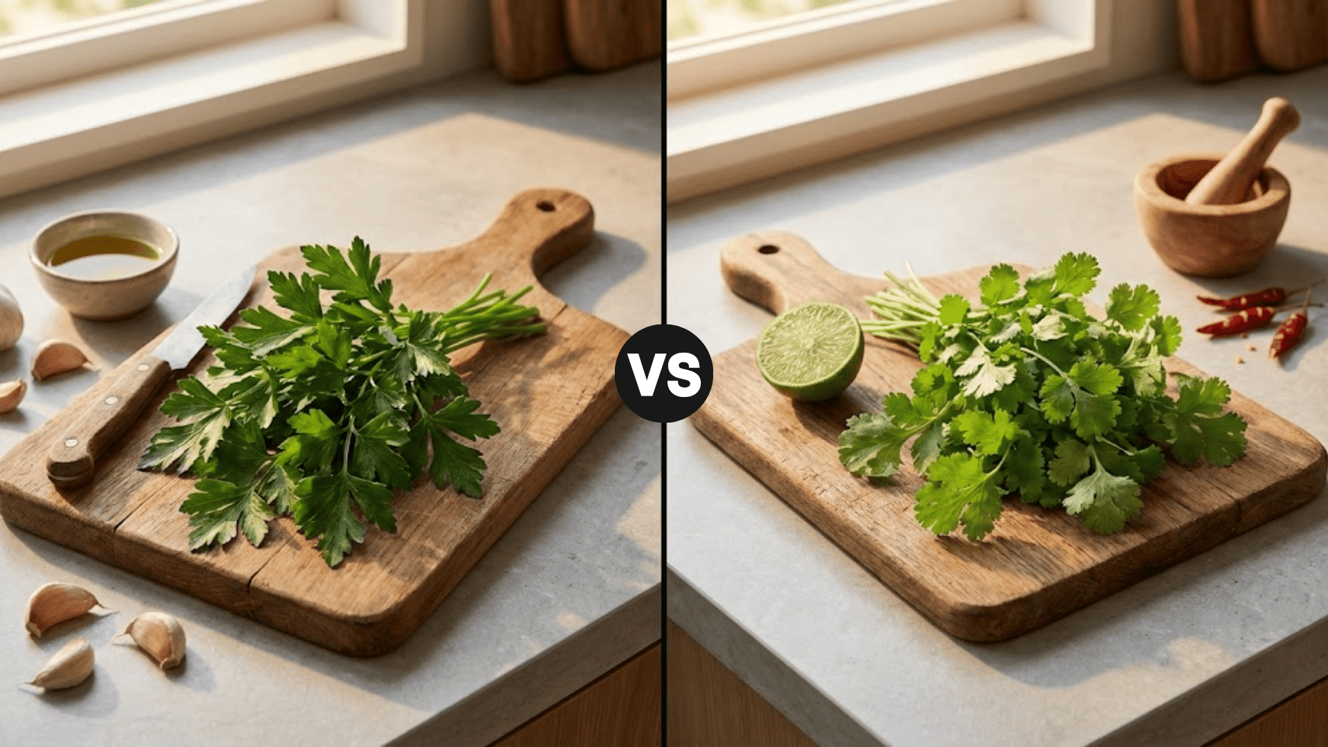 parsley vs cilantro how to tell them apart
