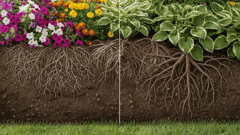 perennial vs annual plants