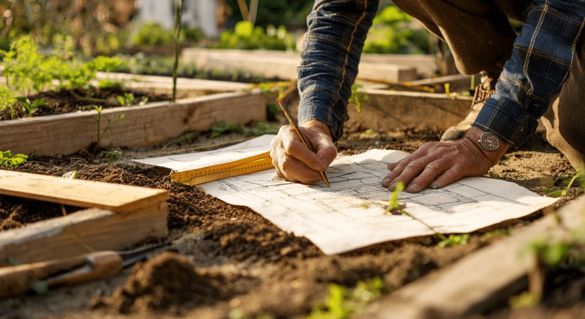 planning a raised bed garden the right way