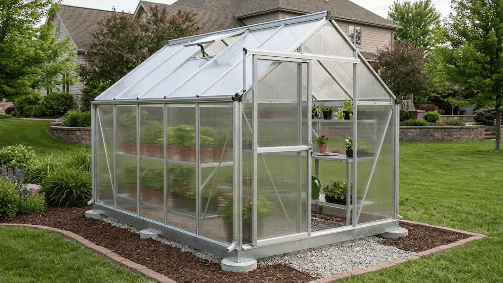 polycarbonate panel greenhouse