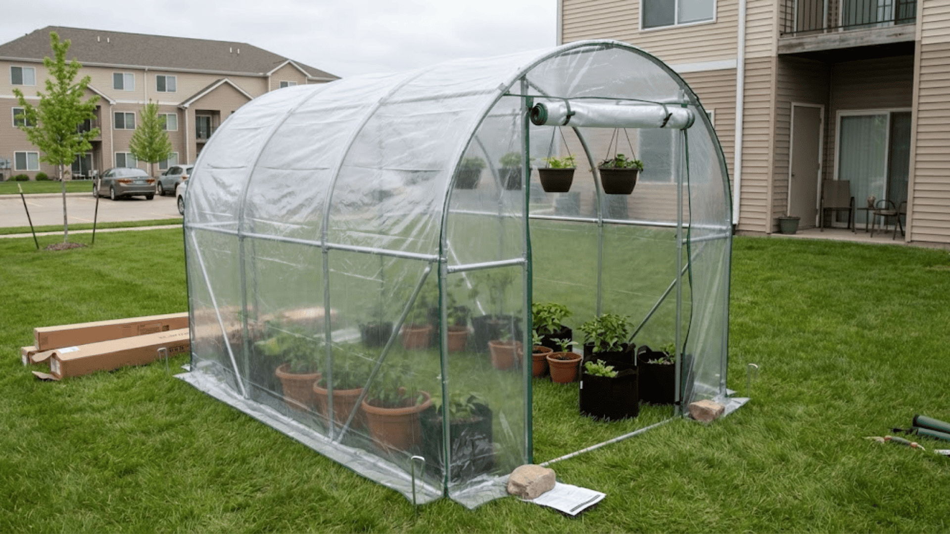 portable diy greenhouse