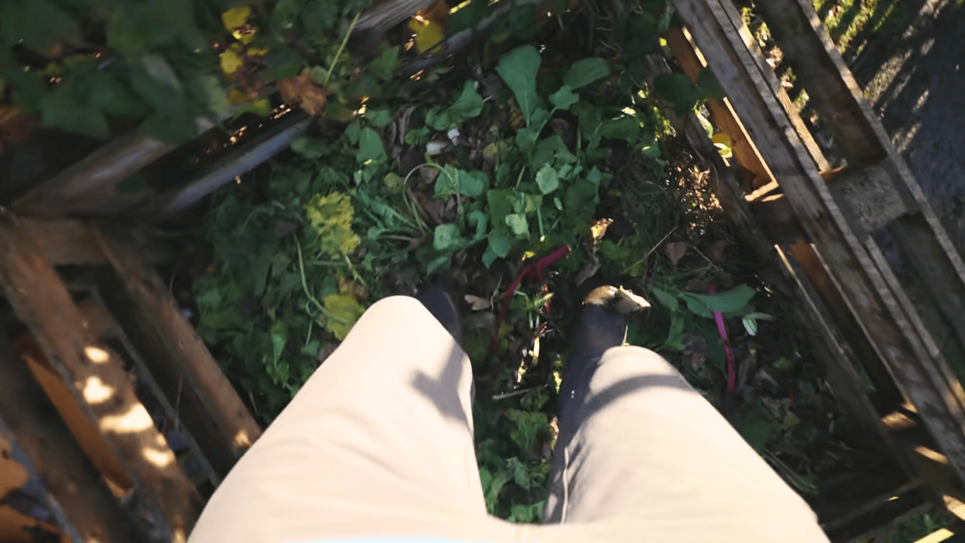 press the pile down once it fills up