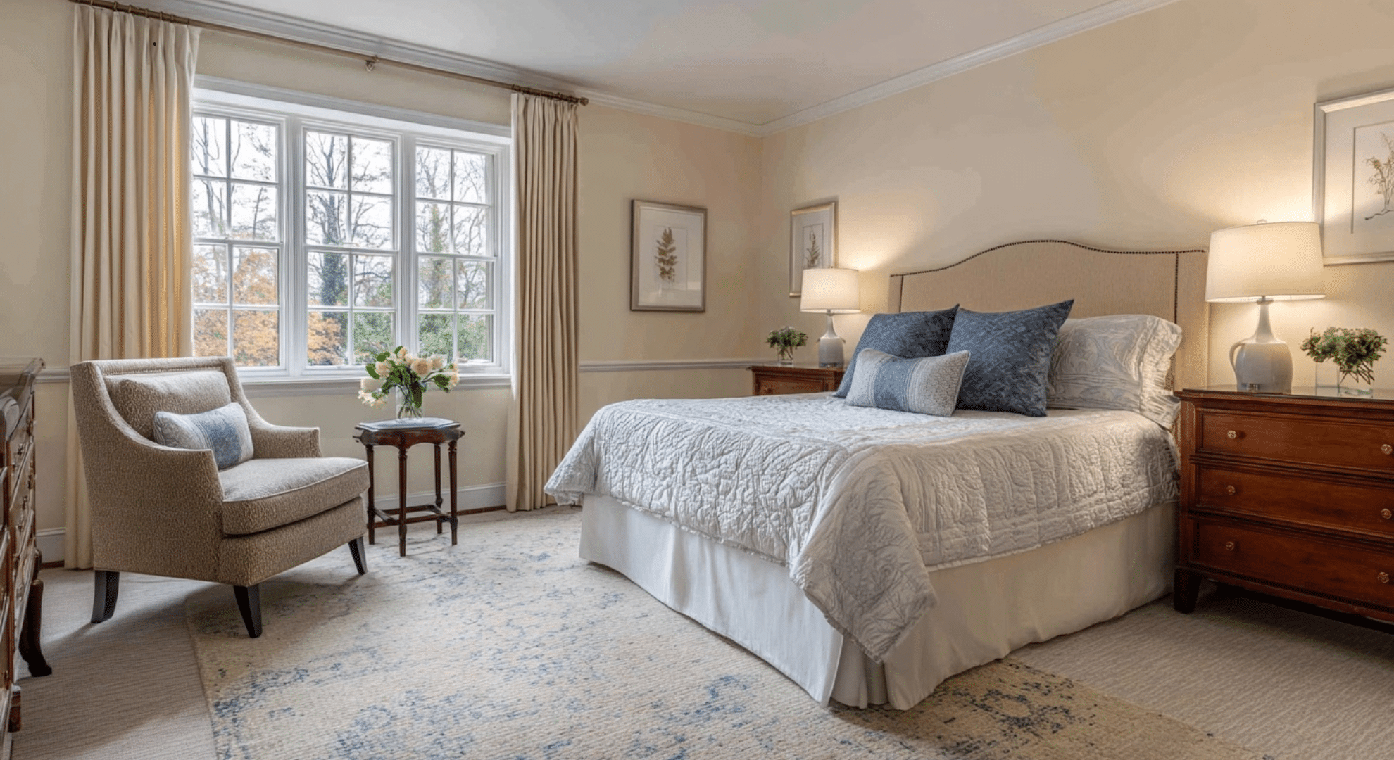 primary or master bedrooms