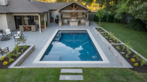 rectangular pool landscaping ideas