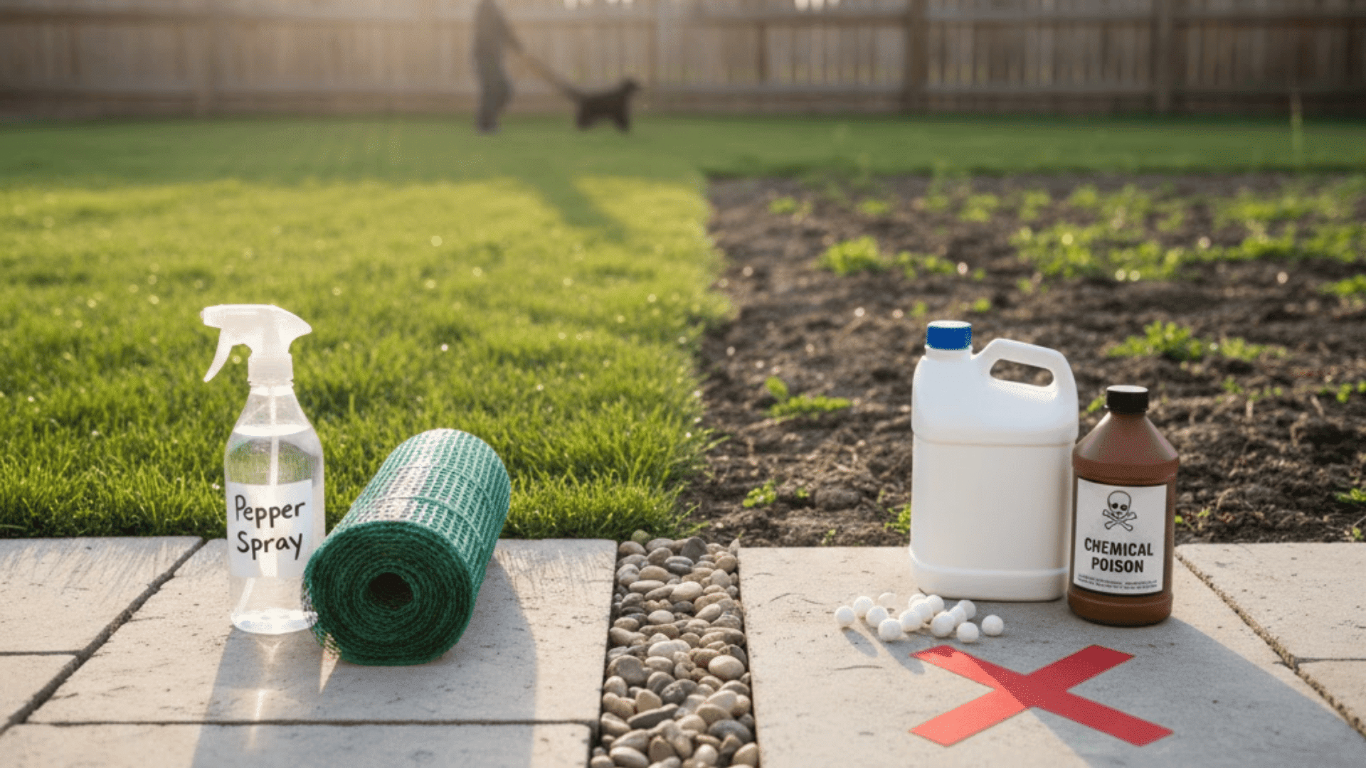 safe vs unsafe methods pets kids local wildlife