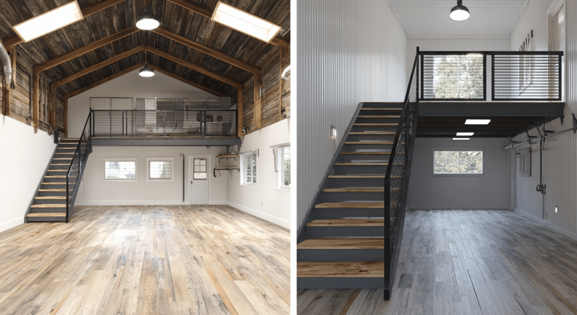 side stair vs center stair designs