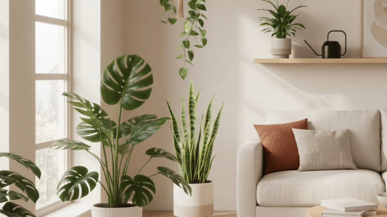 simple plant care guide for healthy happy houseplants