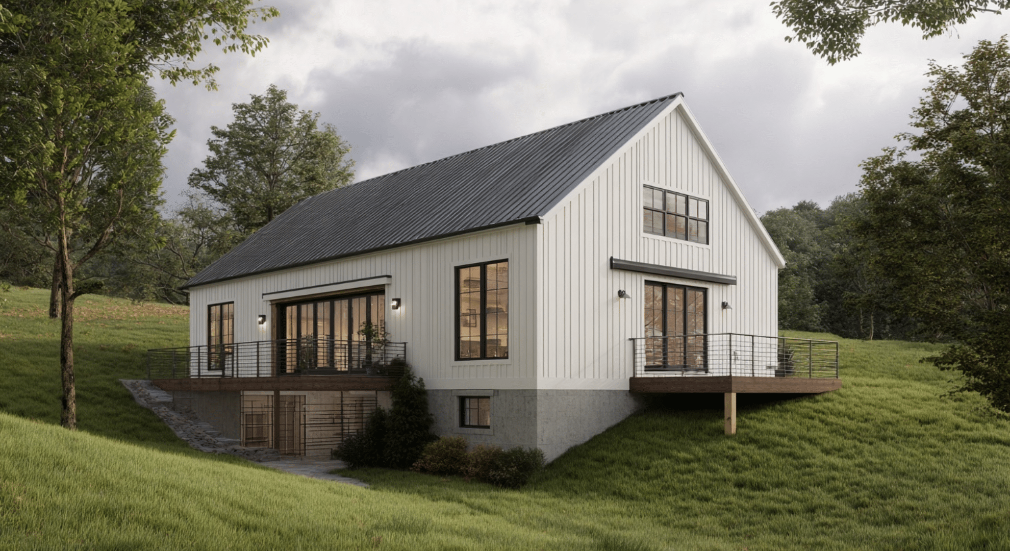 smart plans for a barndominium with basement