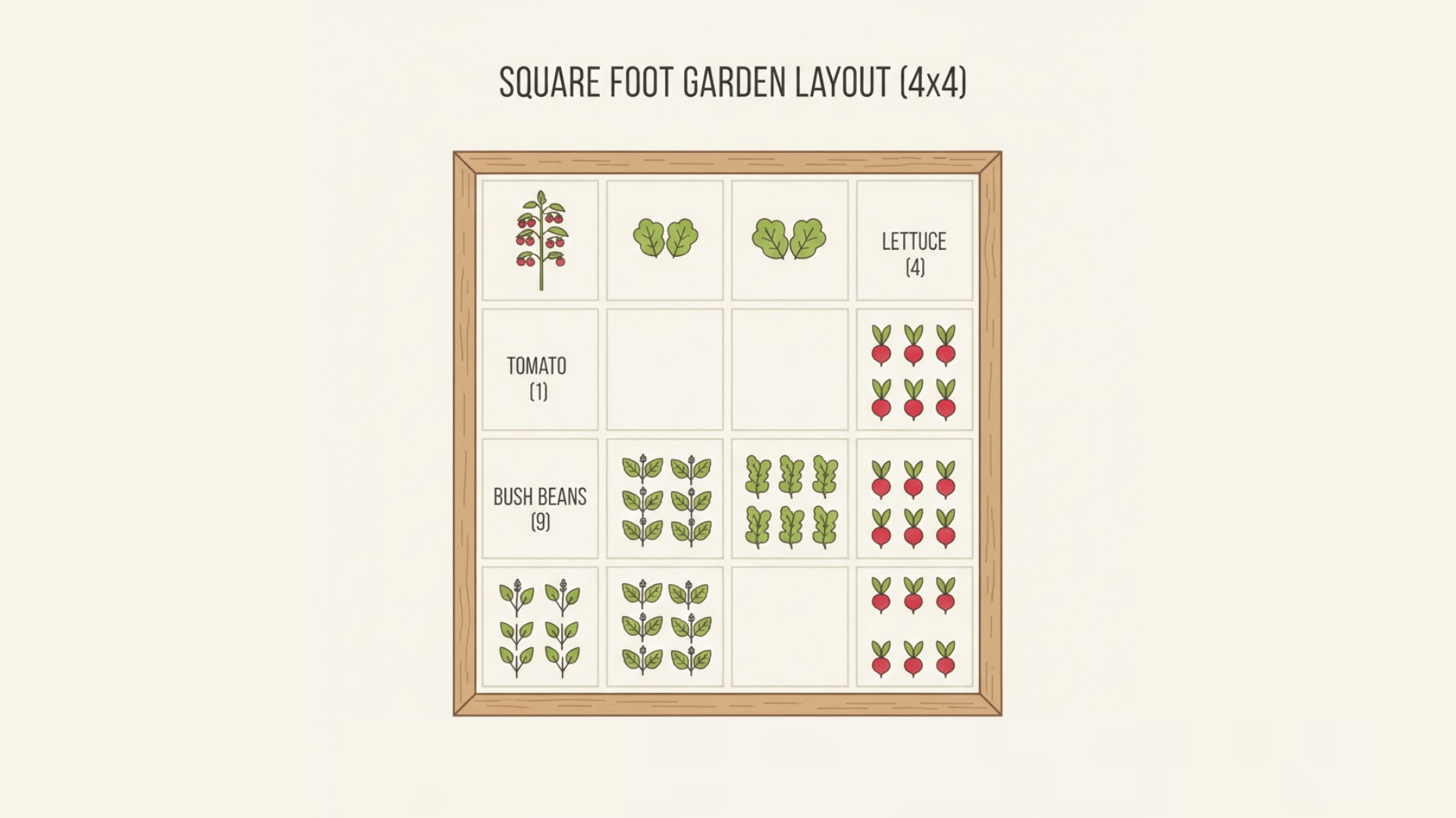 square foot grid most organized