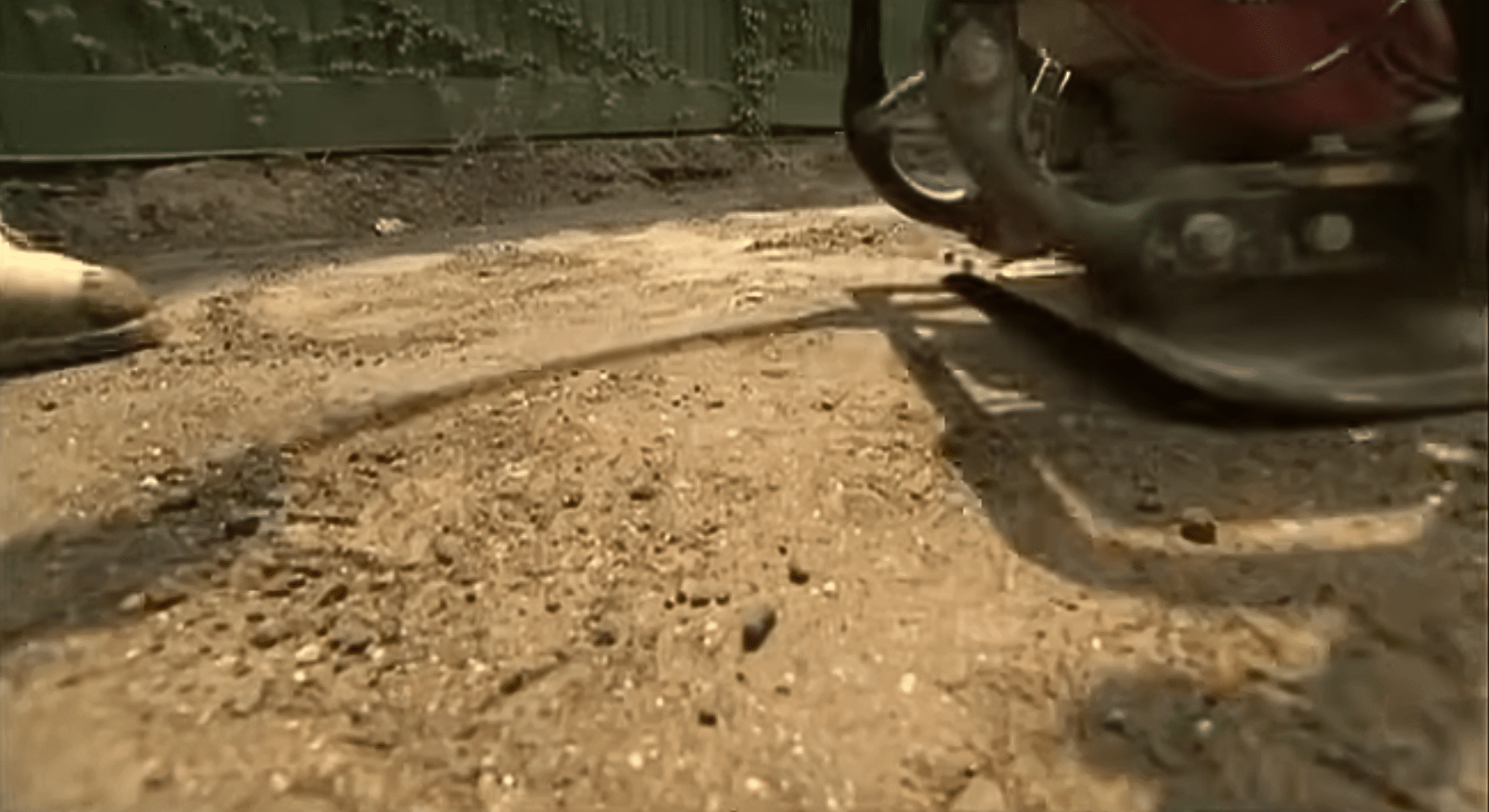 step 1 clear the space and prep the ground